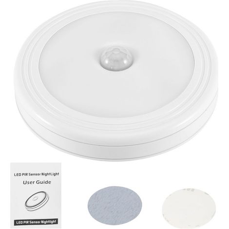 Lampe Led Avec Capteur De Mouvement Infrarouge - Éclairage Automatique Pour Placard Couloir Escalier - 1 Pièce (1/5)