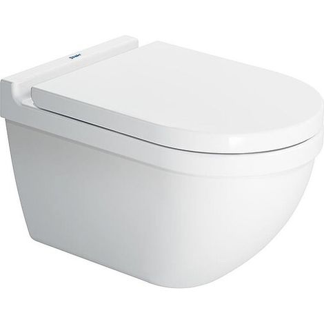 Wand-Tiefspül-WC Duravit Starck 3, spülrandlos, weiß - 2527090000