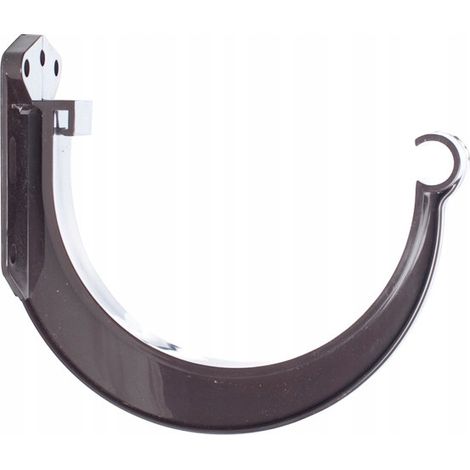 Gancio per grondaia Scala in plastica G80 marrone