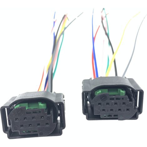 ACC radar module wiring harness connectors compatible with Mercedes-Benz, Great Wall, Haval, WEY, Volkswagen, Audi and Skoda vehicles. (1/5)