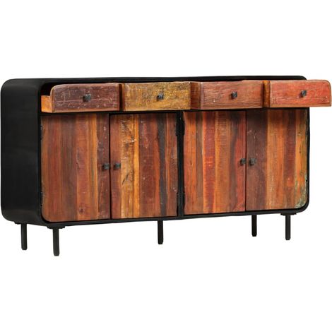 Maison Exclusive - Credenza in Legno Massello di Recupero 140x35x76 cm