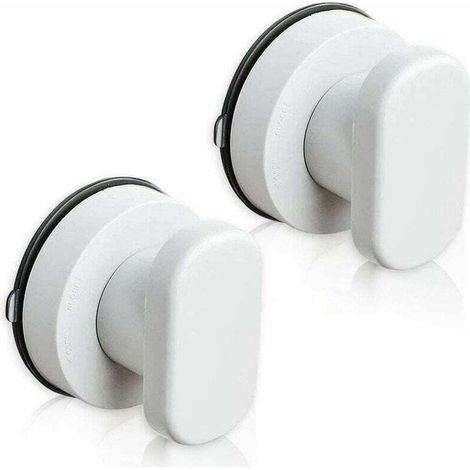 Ventouse poignée de porte réfrigérateur tiroir polyvalent salle de bain cuisine poignée ventouse - lot de 2 (1/5)