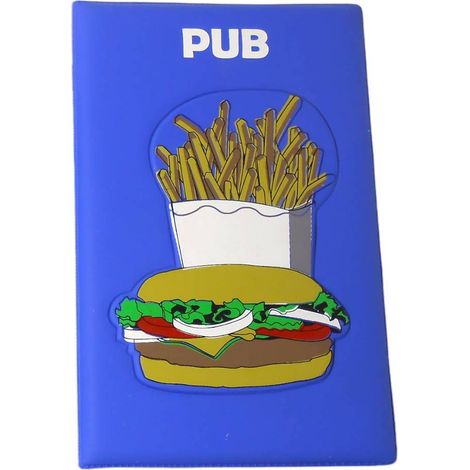 Dag Menù Pub blu sandwich e patatine 2 ante 4 fogli