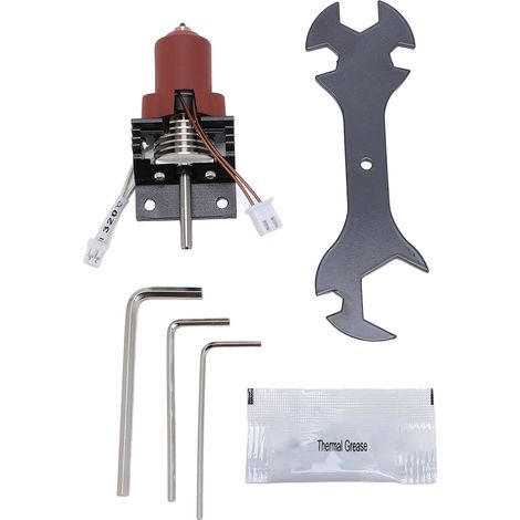 Kit Hotend à buse intégrée entièrement en métal, bloc chauffant en céramique 320 ℃ 600 mm/s pour K1 Maximum K1C (1/5)