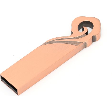 Wasserdichter 128-GB-USB-Stick 2.0 aus Metall für Datenübertragung und -weitergabe (1/5)