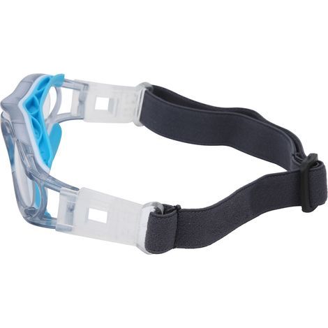 Kinder-Sportschutzbrille, atmungsaktive Schutzbrille für Volleyball und Basketball, blau (1/5)