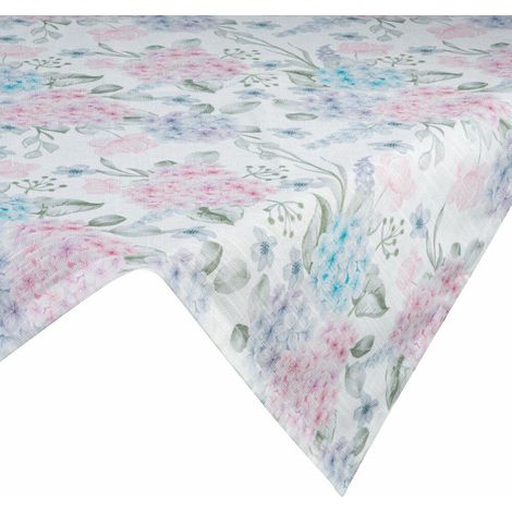 Tischdecke mit Blumenmuster SUMMER8 rosa 90x90 (1/5)