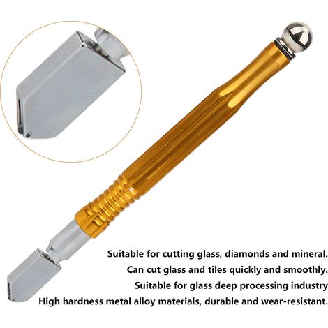 Ölbad-Glasschneider, feiner Pinsel, Diamantstift, 5-in-1-Set – Option A2 (1/5)