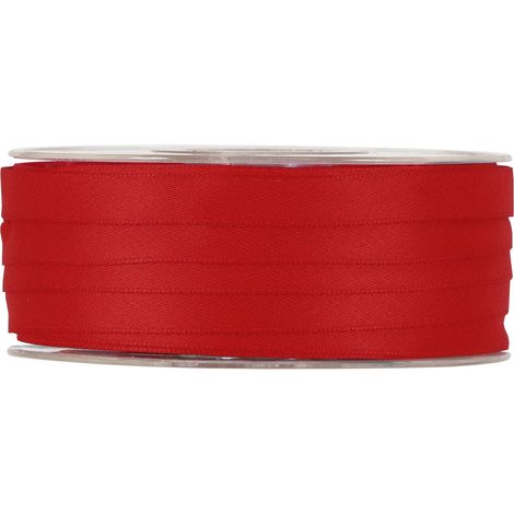 Piovaccari Nastro Matt Doppio Satin 10 Mm 35 Mt Rosso Scuro