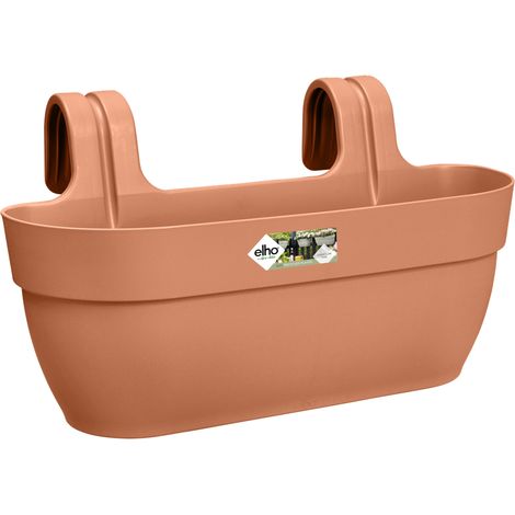 Elho Vibia Campana Easy Hanger Large - Marron - L 46 x B 24.1 x H 27 cm - Balconextérieur - 100% recyclé (1/4)