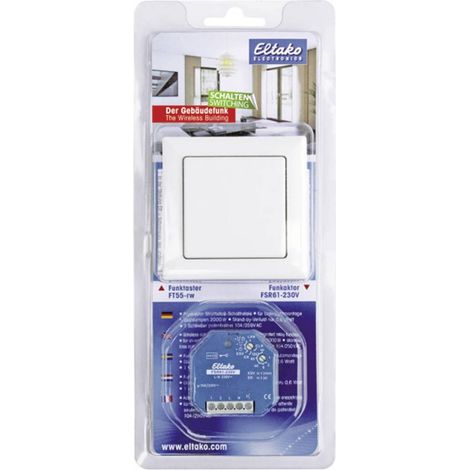 BPS55 Blister-Pack Schalten Eltako sans fil Kit de démarrage compteur énergétique en façade, encastré Puissance de coup (1/2)