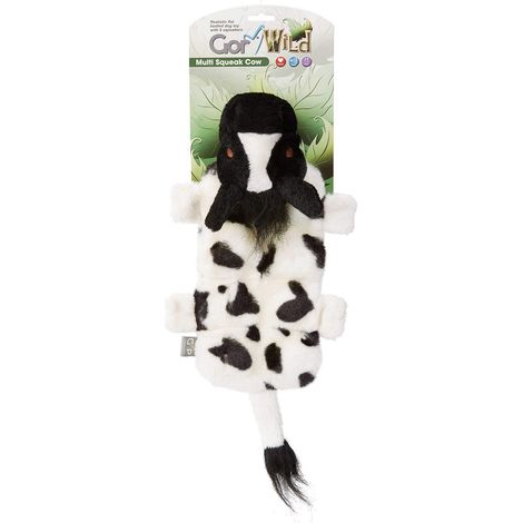 Jouet en Forme de Vache avec couineur pour Chien