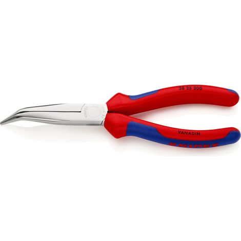 KNIPEX 38 25 200 Pince de mécanicien avec poignées multimatières chromée 200 mm