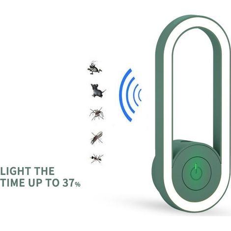 Répulsif anti-moustiques intelligent à ultrasons multifonctionnel