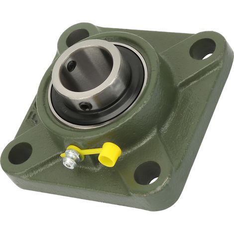 Roulement carré à rotule monobloc avec 4 vis de fixation et boîtier (UCF204) (1/5)