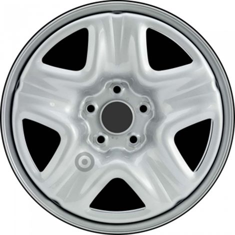 Jante tôle 17 pouces - 5 Trous - 6,5x17 5x114,3 ET50 AL64 argent
