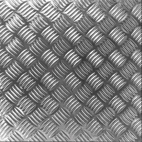 Nordlinger – Revêtement adhésif tôle striée 45 x 200 cm – Pour surfaces lisses intérieures et extérieures – Facile à poser et à recouper