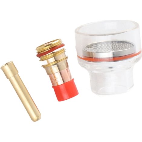 Accessoires pour chalumeau de soudage WP, pince de serrage pour lentille de gaz, coupelle en verre pour chalumeau WP-17/18/26 (1/5)