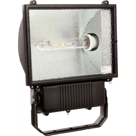 Projecteur 400 W symétrique E40 IP65 avec câble H07RN-F 3G1,5 de 4.5 m - As-Schwabe 46257 JET 5