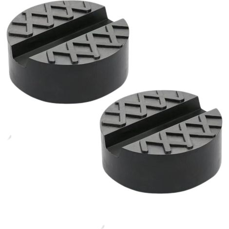 Car Jack Pads 2 Pack Car Jack Block Split Rubber Block for Trolley Jack Car Repair Accessories Universal Floor Jack Adapter (1/5)