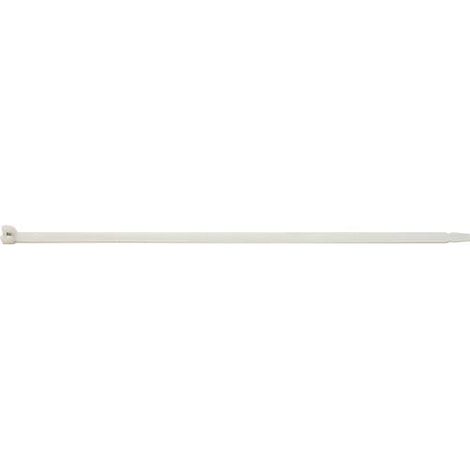 SAPISELCO  100x bridas  longitud 200  mm ancho  3,5 mm  natural con  nariz de  acero -  MET.2.2111R (1/5)