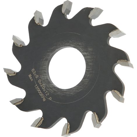 Lame de scie carbure à fendre, fraise à rainurer, disque de sciage pour bois, pièce de rechange coupe propre, 4 pouces, 40 dents (1/5)