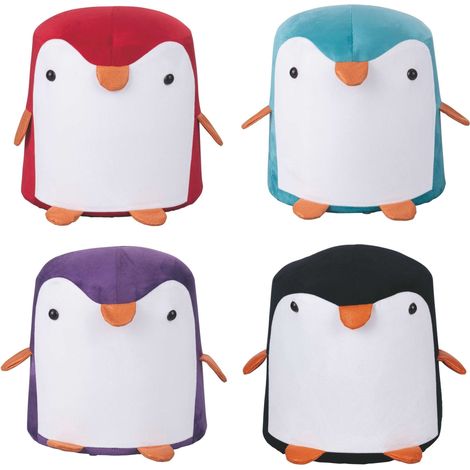 SGABELLO PINGUINO D28XH31CM 4 COLORI ASSORTITI (1/5)