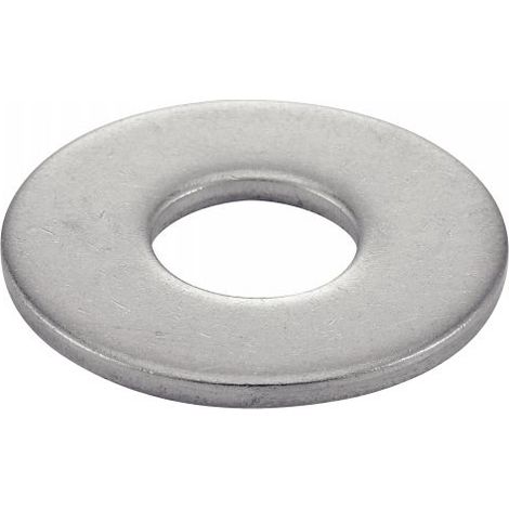 Rondella piatta grande - Tipo L - Inox A2 Ø6 mm - Confezione da 200