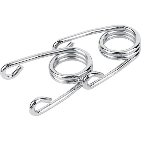 Ressorts de selle solo chromés personnalisés or/argent 3,5" pour moto chopper bobber 1 (1/4)
