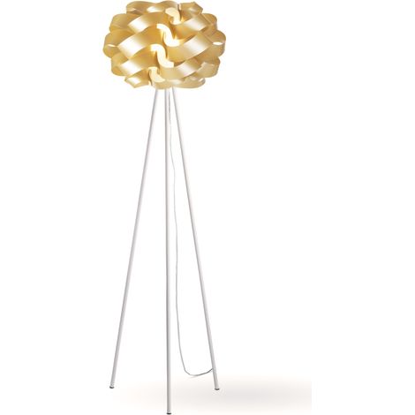Lampada a piantana treppiedi CLOUD Oro diametro 50x h160 cm (1/2)