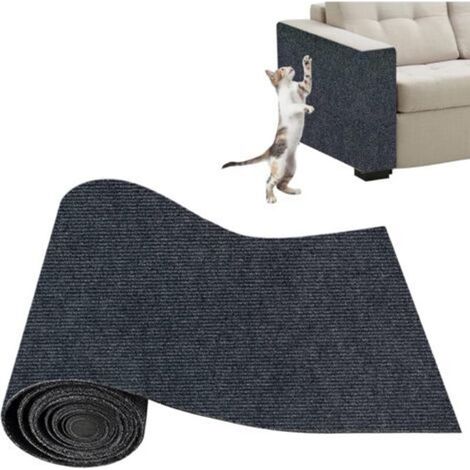 Tapis Griffoir Adhésif pour Chat, Griffoir Chat et Protection Canapé Anti-Griffe, Tapis Protecteur de Rayure DIY, Autocollant (30 x 100 cm) (1/5)