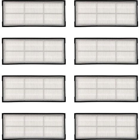 FOREHILL (8 pièces) Filtre HEPA pour Roborock S7 S7+ S7 MaxV S7 MaxV Plus S7 MaxV Ultra S8 Pro Ultra S8 S8+, kit accessoires de filtre pour (1/5)