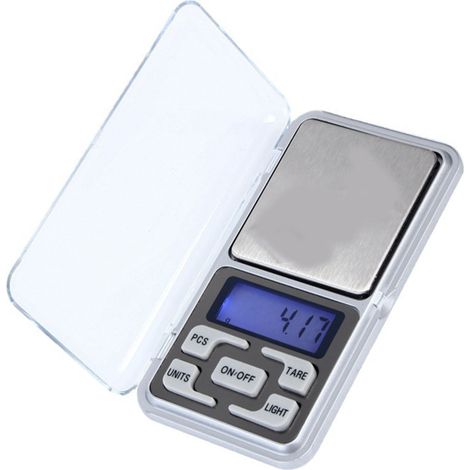 Mini balance électronique avec écran LCD, précision en grammes, capacité de 200 g, petite, portable et intelligente. (1/5)
