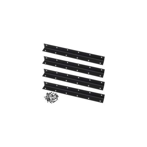 Ecrous Hexagonal M4, 25 Pièces Ecrou  Frein en Acier inoxydable V2A A2 DIN 985 Écrou Autobloquant Noir pour Vis, Boulons et Tiges Filetées,Usage Interieur et Exterieur