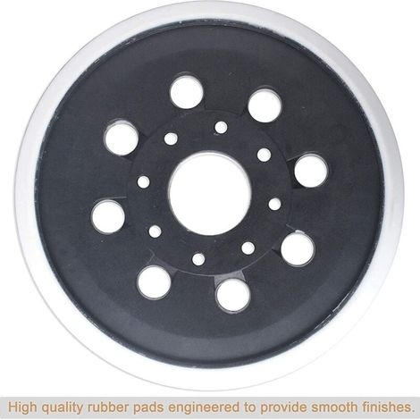 Platorello da 125 mm compatibile con Bosch PEX 220 A, GEX 125-1 AE, PEX 220 AE, Skil 7402/7490, 2 pezzi (1/4)