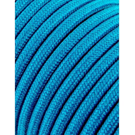 Cavo Tubulaire Cord 2x0,75mm C68 Azzurro 5m