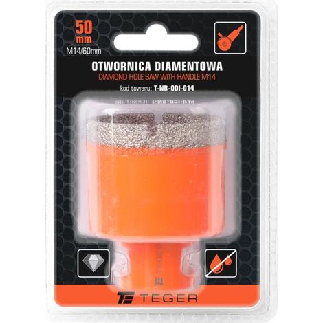 Diamant-Lochsäge mit M14/50 mm Spannfutter / teger (1/3)
