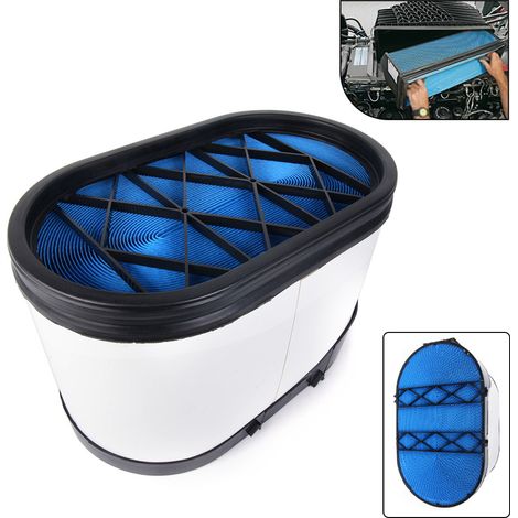 Heavy-duty truck honeycomb air filter P616056 for trucks and construction machinery - Blue (1/4)