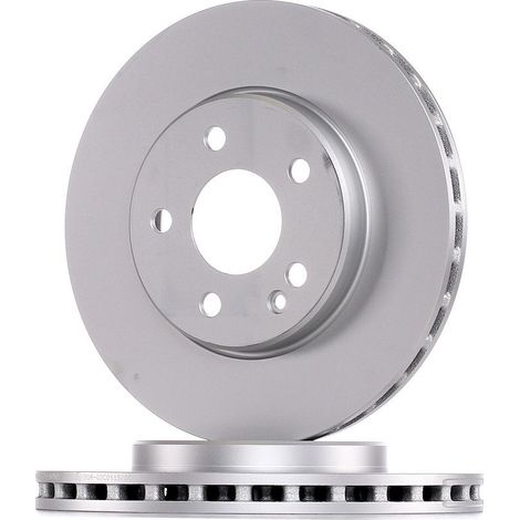 Lot de 2 Disques de frein ATE 24.0125-0167.1 MERCEDES-BENZ 169 421 02 12 (1/3)