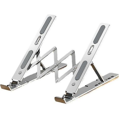 Höhenverstellbarer Laptopständer, tragbarer Aluminium-Erhöhungsständer (1/4)