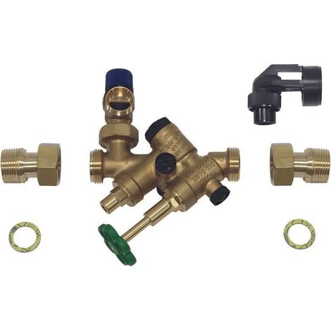 Vaillant Gruppo di sicurezza per sovrapressione di rete inferiore a 4,8 bar R 3/4 DG, 000473