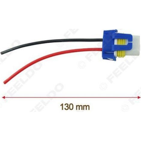 Douille Lampe Automobile - Céramique - 9005 - Double Fente - Connecteur Femelle - 1 Pièce (1/4)