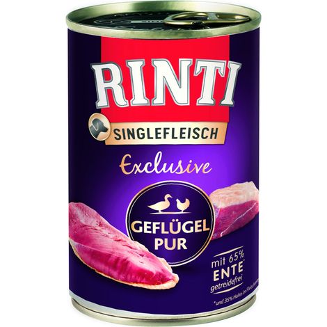 Rinti Singlefleisch Hundenassfutter Adult 400 g Geflügel
