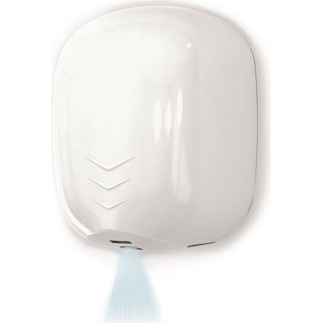 Asciugamani elettrico bianco con fotocellula 1100W (1/3)