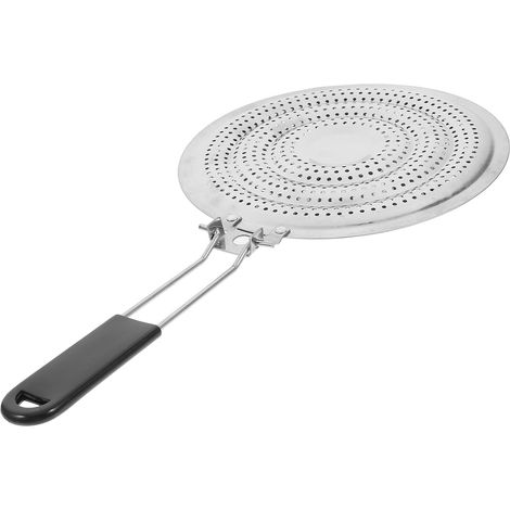 Diffuseur de Chaleur Support Résistant la Chaleur en Acier Inoxydable pour Casseroles Rondes Cuisine à Gaz et Usage Domestique (1/5)