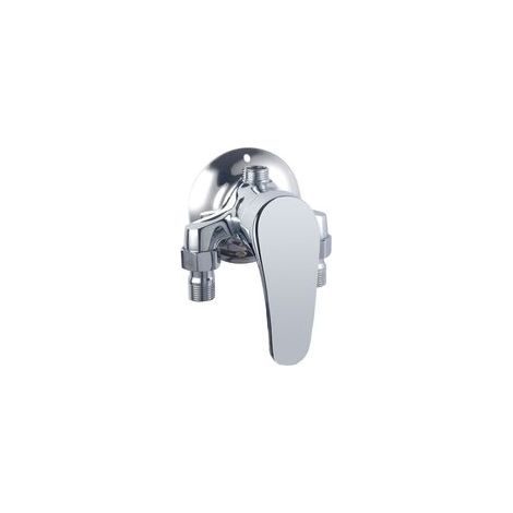 Mitigeur de douche en applique Douche triangulaire chauffe-eau solaire Mitigeur de douche en applique Mitigeur de douche en applique (1/5)