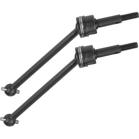 Arbre de transmission CVD universel avant arrière 1 paire pour voiture télécommandée HIMOTO 1/10 (Noir) (1/5)