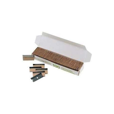 Lot de 100 lames pour grattoir a vitre a lame retractable - TEN E000015LAMA - Les grattoirs - ica