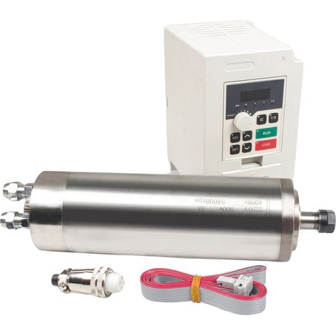Motor de husillo, impermeable, de alta velocidad, con variador de frecuencia incorporado, 220 V-a (1/2)