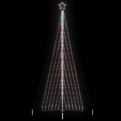 Sapin de Noël à LED-Décoration de Fête pour Noël 789 LED colorées 476 cm 174434 (1/5)